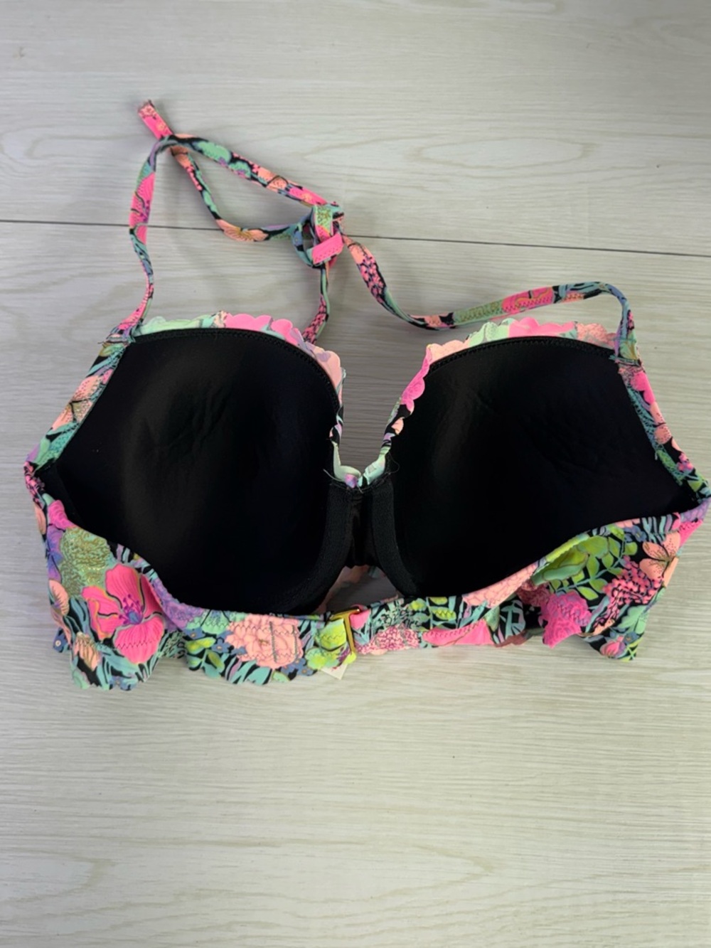 Victoria's Secret Fluorescent Bikini with Adjustable Straps size 34D - Picture 3 of 4
